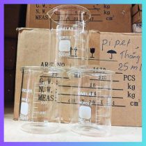 Cốc thủy tinh có mỏ/ Cốc chia vạch 500ml