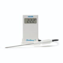 {Hanna Instruments] Nhiệt kế có dây cáp dài 1m tiện lợi bỏ túi đo nhiệt độ từ -50.0 Đến 150.0 Độ C Checktemp® 1 HI98509