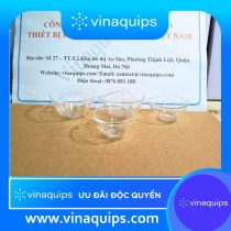 Bát thủy tinh có mỏ 50x25mm/60x30mm/70x35mm/80x45mm/95x55mm/105x55mm, Biohall Germany/ Đúc