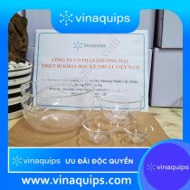 Chậu thủy tinh có mỏ 40x25mm/50x35mm/60x35mm/70x40mm/80x45mm/95x55mm/10mm, Biohall Germany/ Đúc