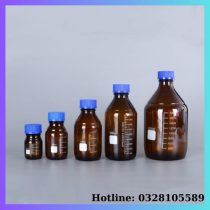 Chai trung tính nâu nắp vặn xanh 2000ml