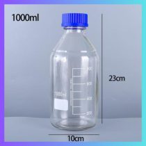 Chai trung tính trắng nắp xanh 1000ml