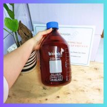 Chai trung tính nâu nắp vặn xanh 2000ml, Hãng Biohall Germany/ Đức
