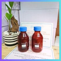 Chai thủy tinh nâu nắp vặn xanh 500ml, Hãng Biohall Germany/ Đức