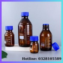 Chai trung tính nâu nắp vặn xanh 25ml/50ml/100ml/250ml/500ml/1000ml- Onelab