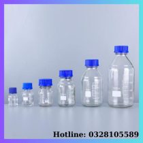 Chai trung tính trắng nắp vặn xanh 25ml/50ml/100ml/250ml/500ml/1000ml