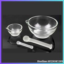 Chày cối thủy tinh 180mm